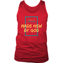 Load image into Gallery viewer, Made New by God Mens Tank