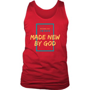 Made New by God Mens Tank