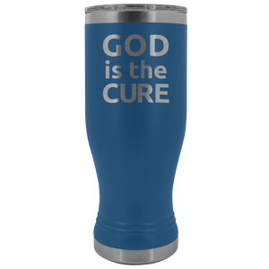God is the Cure 20oz Boho Tumbler