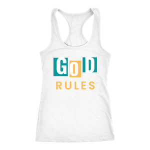 God Rules Womens Tank