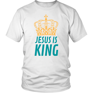 Jesus is King Mens Tee