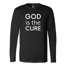 Load image into Gallery viewer, God is the Cure Long Sleeve