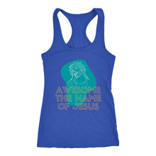 Load image into Gallery viewer, Awesome the Name of Jesus Ladies Tank