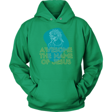 Load image into Gallery viewer, Awesome the Name of Jesus Hoodie