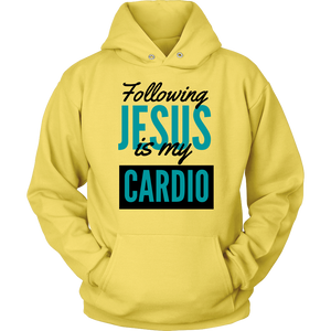 Following Jesus is My Cardio Hoodie