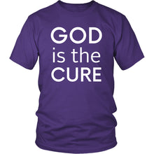 Load image into Gallery viewer, God is the Cure Unisex T-Shirt