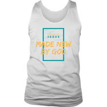 Load image into Gallery viewer, Made New by God Mens Tank