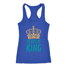 Load image into Gallery viewer, Jesus is King Ladies Tank