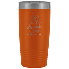 Load image into Gallery viewer, Love is the Answer 20oz Vacuum Tumbler