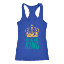 Load image into Gallery viewer, Jesus is King Ladies Tank