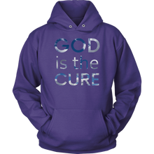 Load image into Gallery viewer, God is the Cure Clouds Hoodie