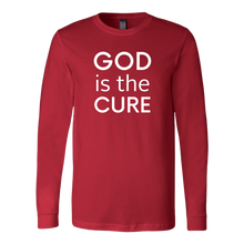 Load image into Gallery viewer, God is the Cure Long Sleeve