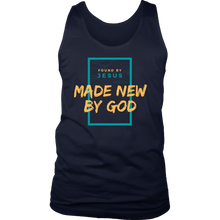 Load image into Gallery viewer, Made New by God Mens Tank