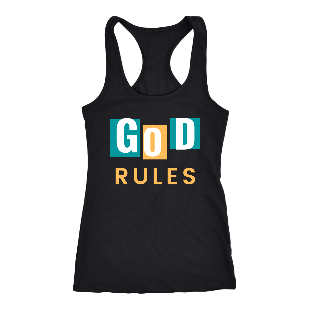 God Rules Womens Tank