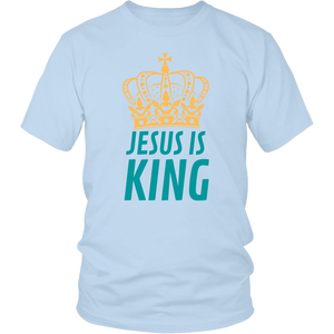 Jesus is King Mens Tee