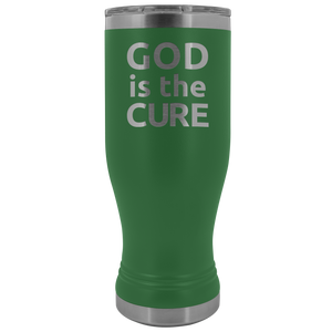 God is the Cure 20oz Boho Tumbler