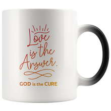 Load image into Gallery viewer, Love is the Answer Color Changing Mug
