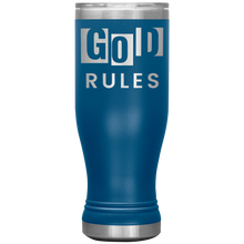 Load image into Gallery viewer, God Rules  Boho 20oz Tumbler