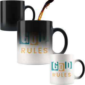 God Rules Magic Mug 11oz