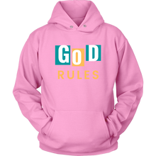 Load image into Gallery viewer, God Rules Hoodie