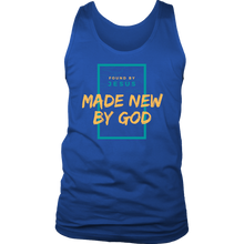 Load image into Gallery viewer, Made New by God Mens Tank
